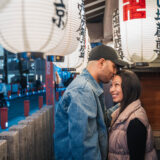 Osaka Couple Photoshoot in Dotonbori